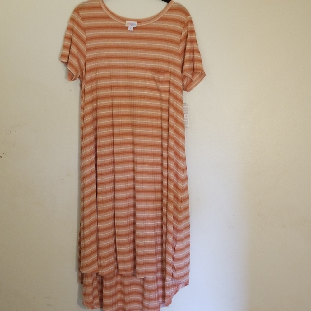 Nwt Large Lularoe Carly Dress